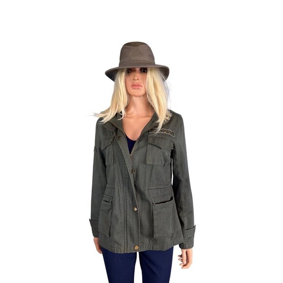 Tilley Accessories - Tilley T4MO-1 Airflo Unisex Hikers Hat 7 3/8 59cm Large Gray Organic MSRP $120